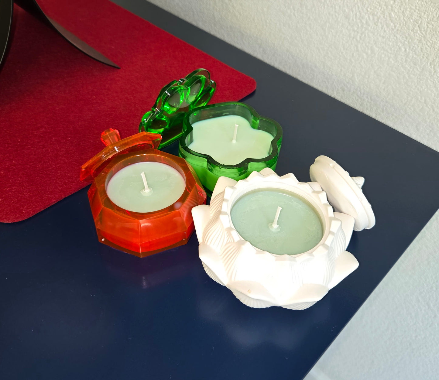 Handcrafted Candle - Christmas Pudding Fragranced. Scented Candle For your Home. Aromatherapy candles
